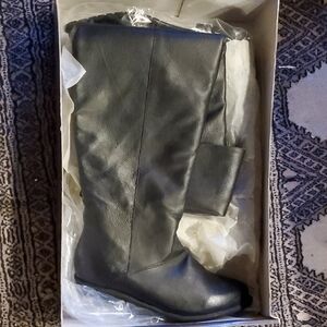 Pleaser Black Over the Knee Boots